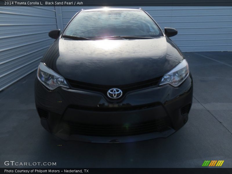 Black Sand Pearl / Ash 2014 Toyota Corolla L