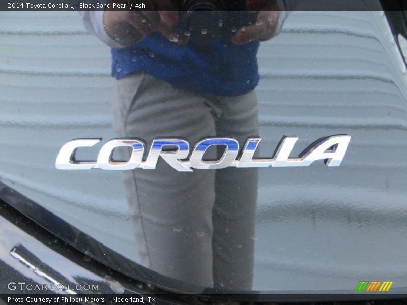 Black Sand Pearl / Ash 2014 Toyota Corolla L