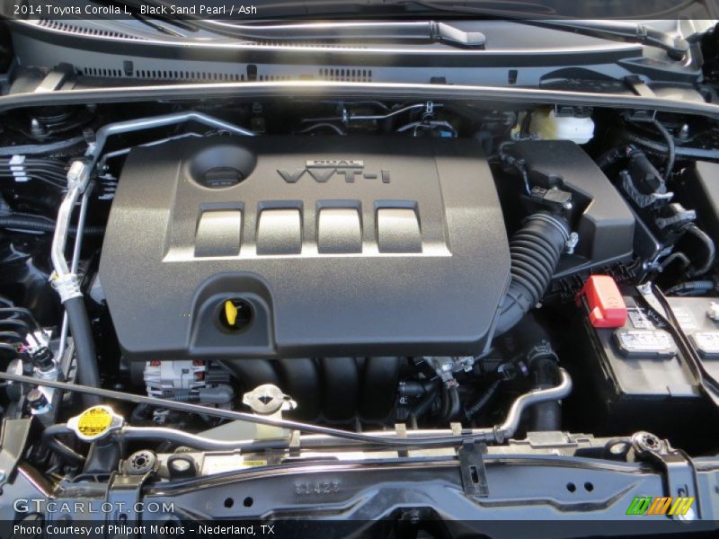 Black Sand Pearl / Ash 2014 Toyota Corolla L