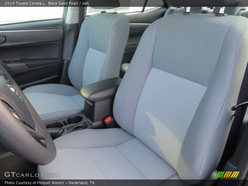 Front Seat of 2014 Corolla L