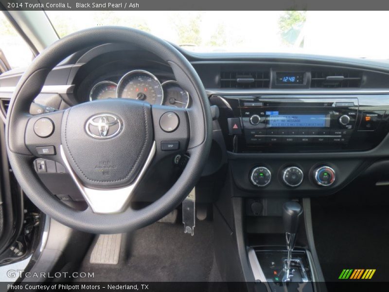 Black Sand Pearl / Ash 2014 Toyota Corolla L