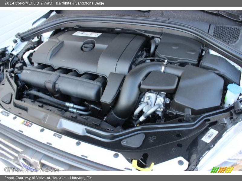 Ice White / Sandstone Beige 2014 Volvo XC60 3.2 AWD