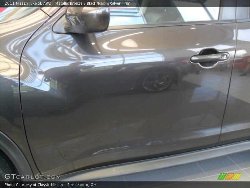 Metallic Bronze / Black/Red w/Silver Trim 2011 Nissan Juke SL AWD