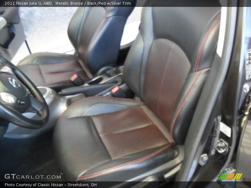 Metallic Bronze / Black/Red w/Silver Trim 2011 Nissan Juke SL AWD
