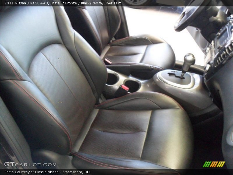 Metallic Bronze / Black/Red w/Silver Trim 2011 Nissan Juke SL AWD