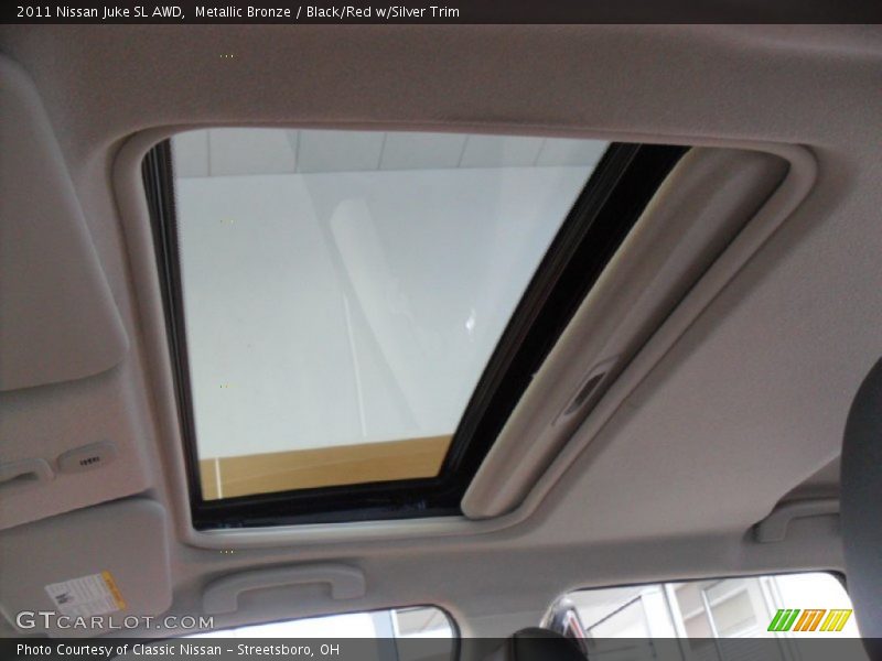Metallic Bronze / Black/Red w/Silver Trim 2011 Nissan Juke SL AWD