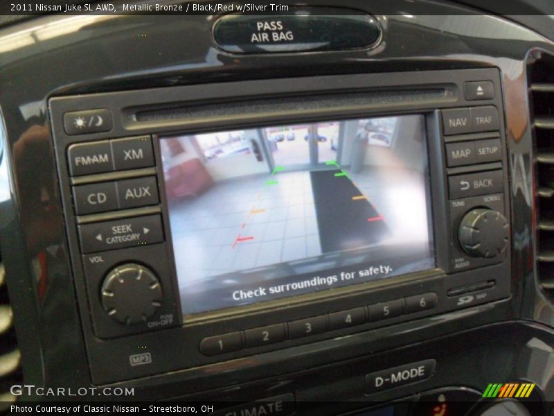 Metallic Bronze / Black/Red w/Silver Trim 2011 Nissan Juke SL AWD