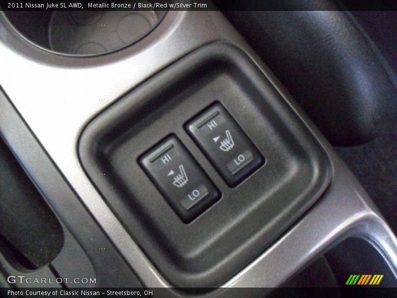 Metallic Bronze / Black/Red w/Silver Trim 2011 Nissan Juke SL AWD