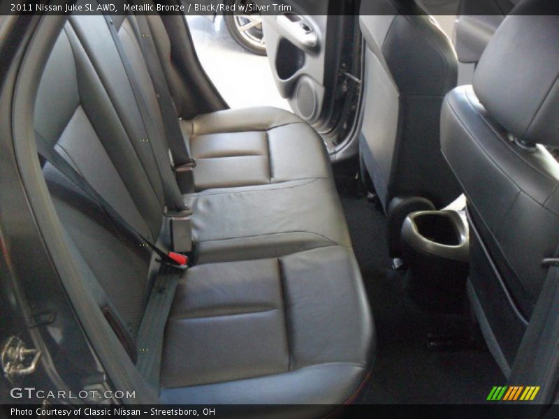 Metallic Bronze / Black/Red w/Silver Trim 2011 Nissan Juke SL AWD