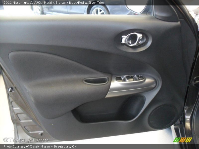 Metallic Bronze / Black/Red w/Silver Trim 2011 Nissan Juke SL AWD