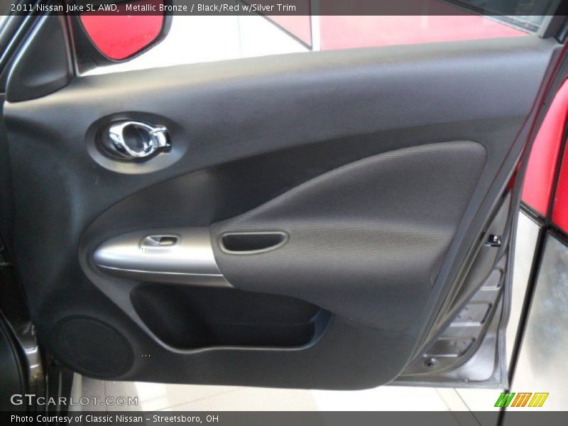 Metallic Bronze / Black/Red w/Silver Trim 2011 Nissan Juke SL AWD