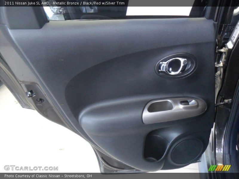 Metallic Bronze / Black/Red w/Silver Trim 2011 Nissan Juke SL AWD