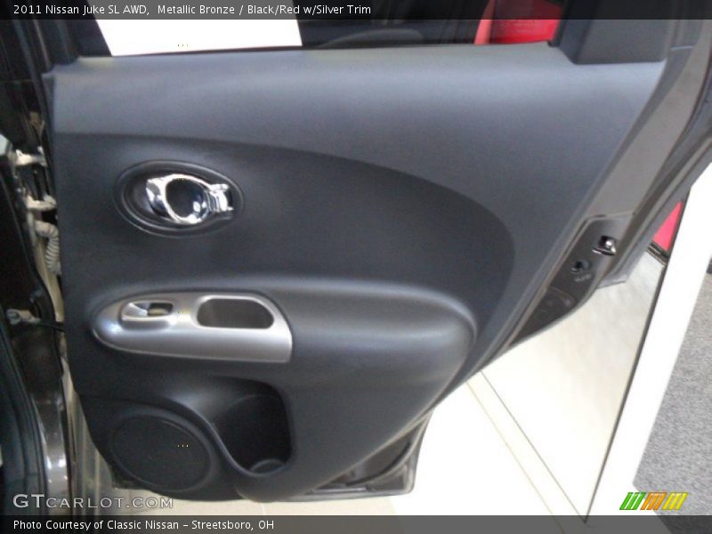 Metallic Bronze / Black/Red w/Silver Trim 2011 Nissan Juke SL AWD