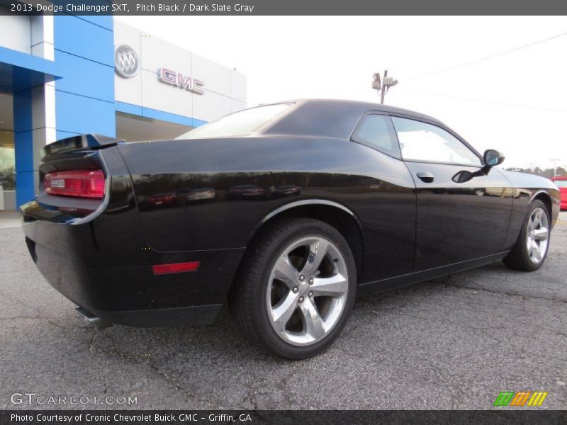 Pitch Black / Dark Slate Gray 2013 Dodge Challenger SXT