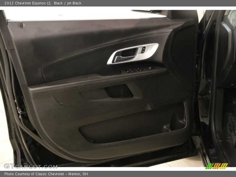 Black / Jet Black 2012 Chevrolet Equinox LS