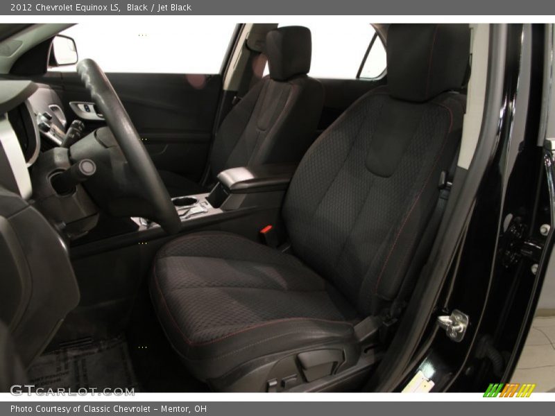 Black / Jet Black 2012 Chevrolet Equinox LS