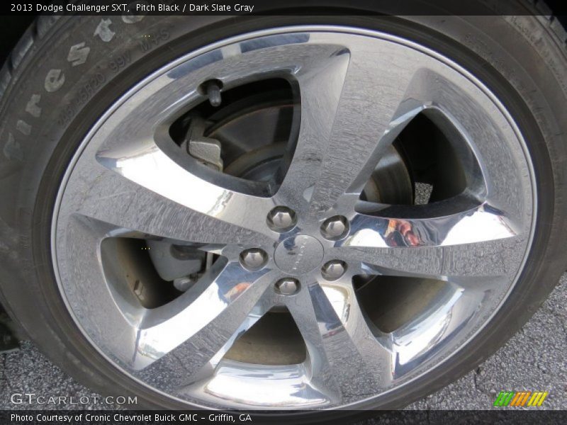 Pitch Black / Dark Slate Gray 2013 Dodge Challenger SXT