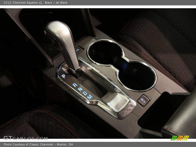 Black / Jet Black 2012 Chevrolet Equinox LS