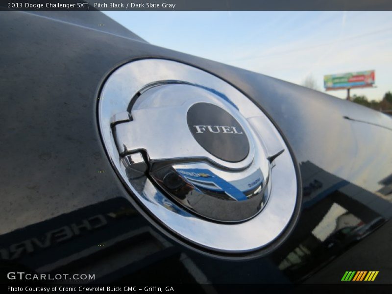 Pitch Black / Dark Slate Gray 2013 Dodge Challenger SXT