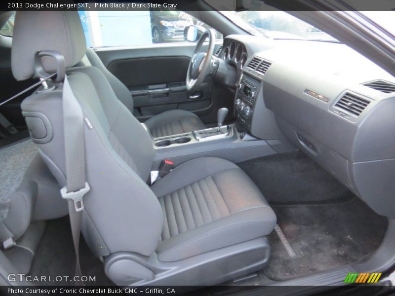 Pitch Black / Dark Slate Gray 2013 Dodge Challenger SXT