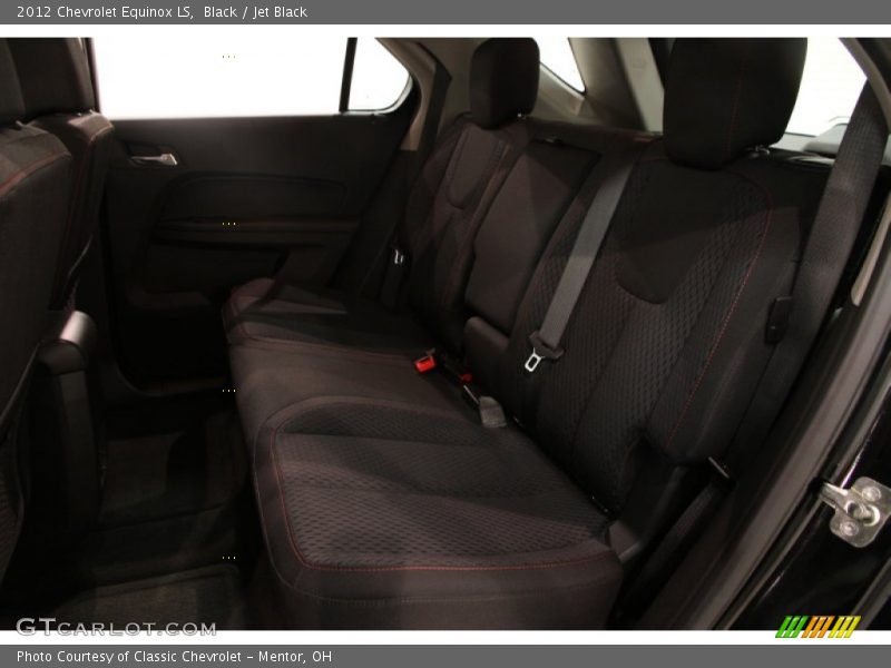 Black / Jet Black 2012 Chevrolet Equinox LS