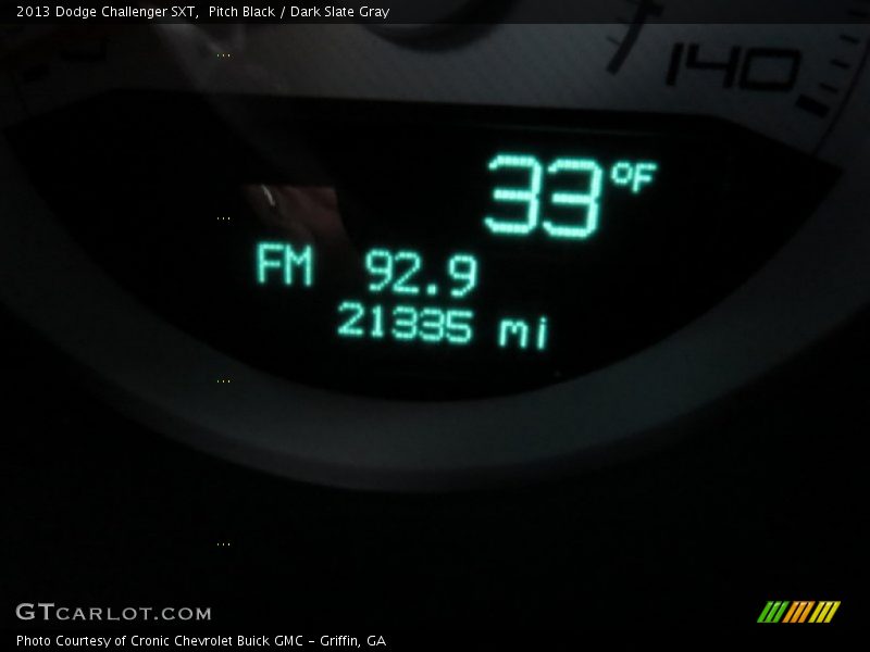 Pitch Black / Dark Slate Gray 2013 Dodge Challenger SXT