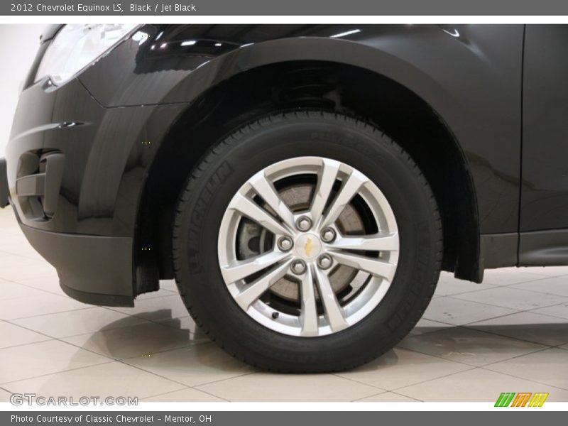 Black / Jet Black 2012 Chevrolet Equinox LS