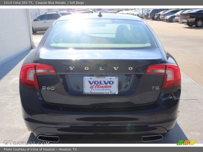 Caspian Blue Metallic / Soft Beige 2014 Volvo S60 T5