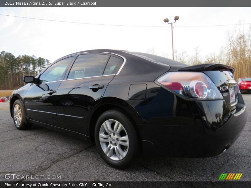 Super Black / Charcoal 2012 Nissan Altima 2.5 S