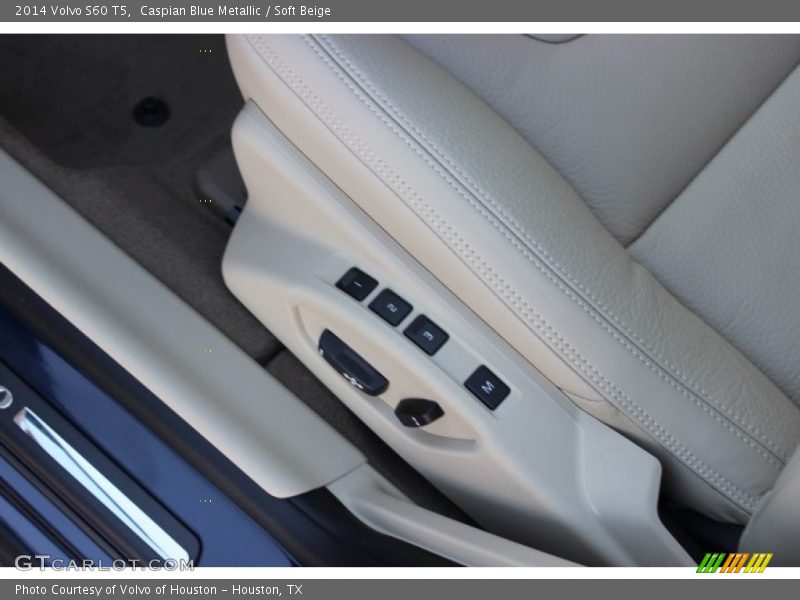 Caspian Blue Metallic / Soft Beige 2014 Volvo S60 T5