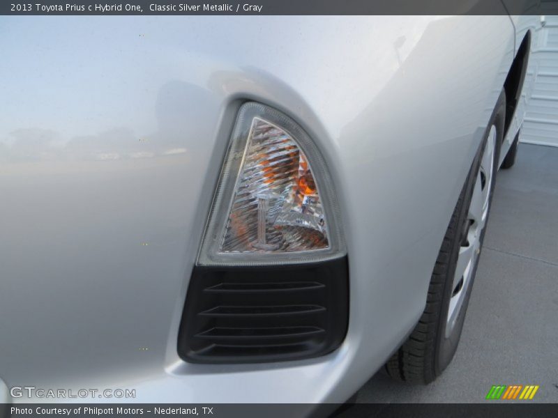 Classic Silver Metallic / Gray 2013 Toyota Prius c Hybrid One