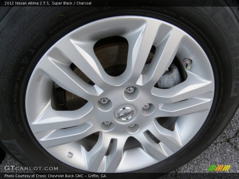 Super Black / Charcoal 2012 Nissan Altima 2.5 S