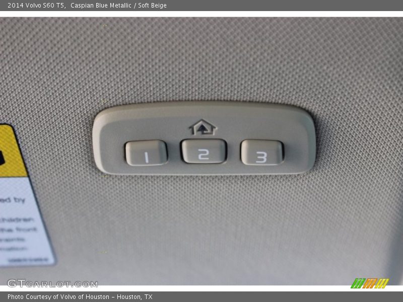 Caspian Blue Metallic / Soft Beige 2014 Volvo S60 T5