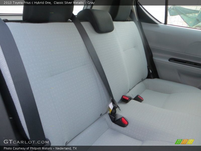 Classic Silver Metallic / Gray 2013 Toyota Prius c Hybrid One