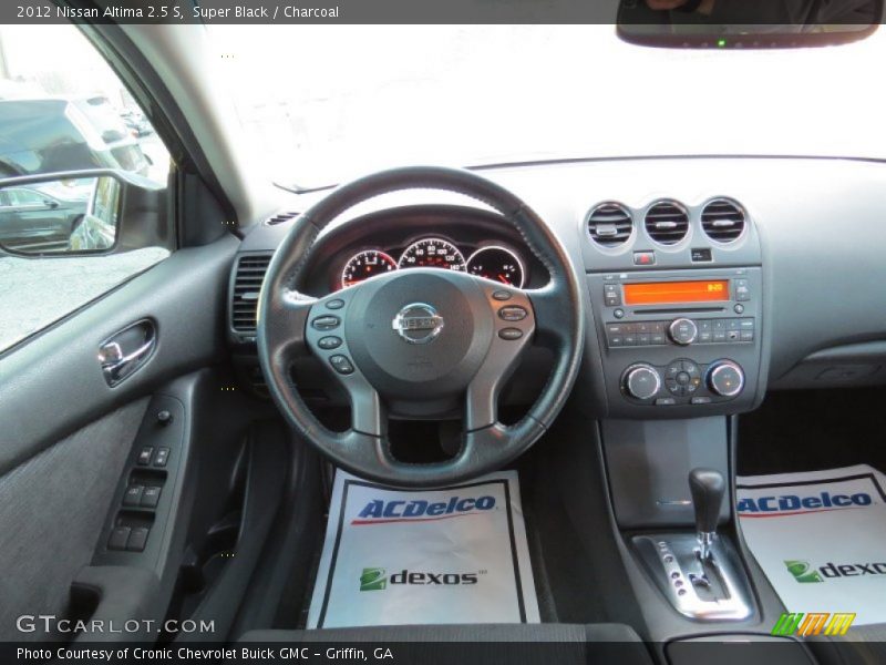 Super Black / Charcoal 2012 Nissan Altima 2.5 S