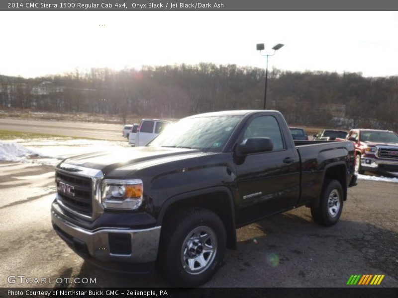 Onyx Black / Jet Black/Dark Ash 2014 GMC Sierra 1500 Regular Cab 4x4