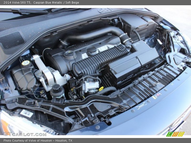 Caspian Blue Metallic / Soft Beige 2014 Volvo S60 T5