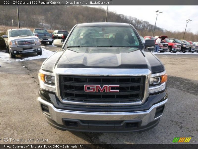 Onyx Black / Jet Black/Dark Ash 2014 GMC Sierra 1500 Regular Cab 4x4