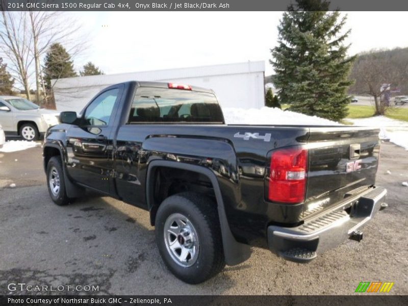 Onyx Black / Jet Black/Dark Ash 2014 GMC Sierra 1500 Regular Cab 4x4