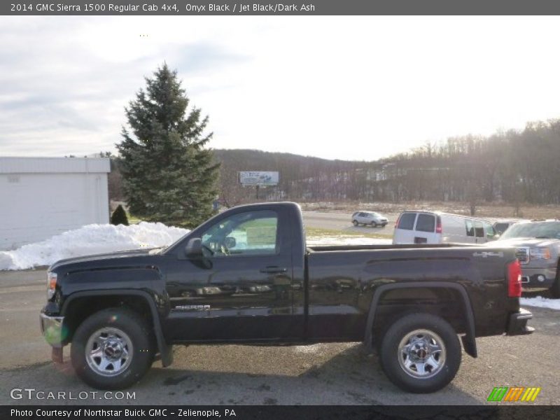 Onyx Black / Jet Black/Dark Ash 2014 GMC Sierra 1500 Regular Cab 4x4