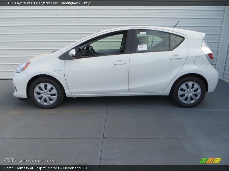 Moonglow / Gray 2013 Toyota Prius c Hybrid One