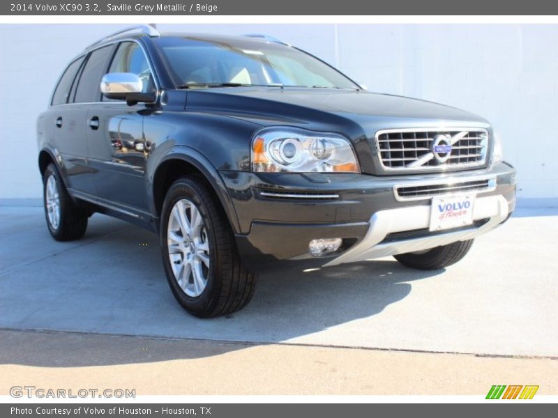 Saville Grey Metallic / Beige 2014 Volvo XC90 3.2