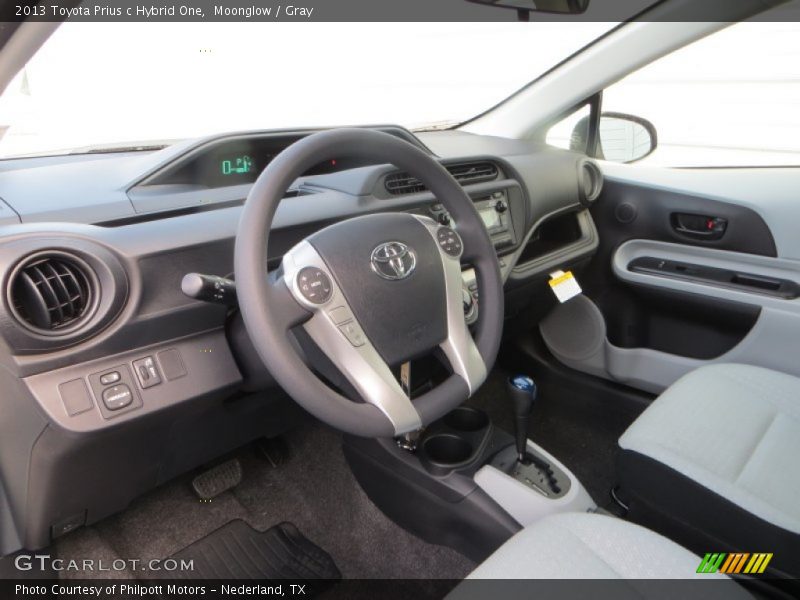 Moonglow / Gray 2013 Toyota Prius c Hybrid One