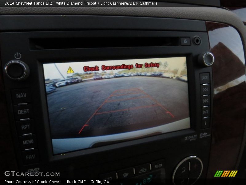 White Diamond Tricoat / Light Cashmere/Dark Cashmere 2014 Chevrolet Tahoe LTZ