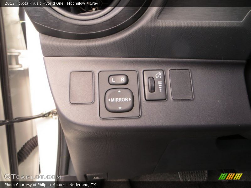 Moonglow / Gray 2013 Toyota Prius c Hybrid One