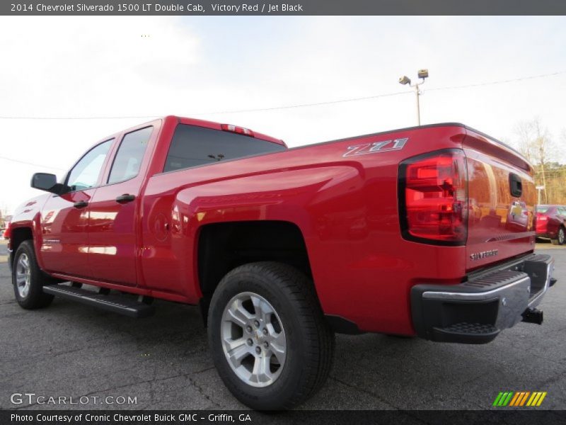 Victory Red / Jet Black 2014 Chevrolet Silverado 1500 LT Double Cab