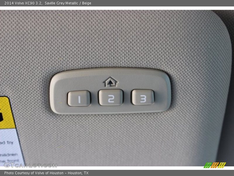 Saville Grey Metallic / Beige 2014 Volvo XC90 3.2