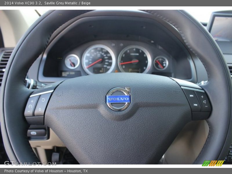 Saville Grey Metallic / Beige 2014 Volvo XC90 3.2