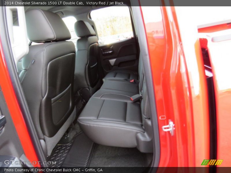 Victory Red / Jet Black 2014 Chevrolet Silverado 1500 LT Double Cab