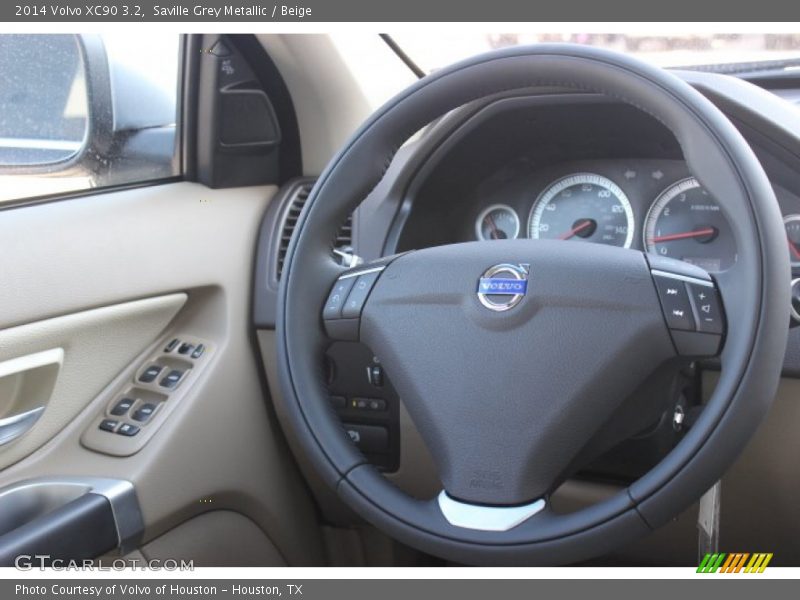 Saville Grey Metallic / Beige 2014 Volvo XC90 3.2
